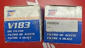 Engine Oil Filter-CARB Group 7 V183 PH2816 - Picture 1 of 3