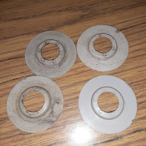 4 OEM 1964-72 GM Door Vent Quarter Window Crank Handle Spacer Washer Gasket E2 - Picture 1 of 2