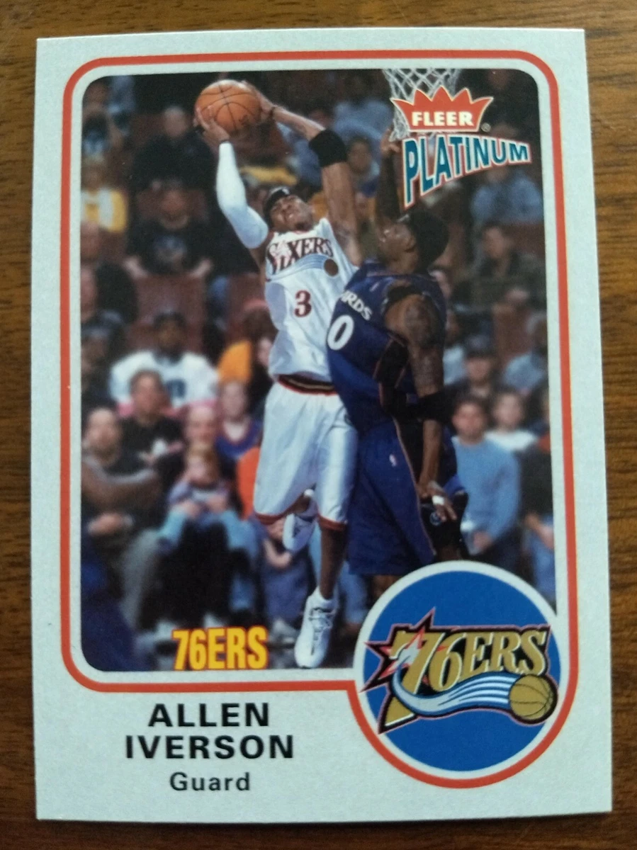 Fleer Allen Iverson Basketball 2002-03 Season Sports Trading Cards