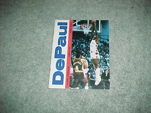 1985 Eastern Washington v DePaul Blue Demons Basketball Program 1/21 - Image 1 of 1
