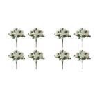 1/2 4pcs/set Artificial Flowers DIY Projects And Gifts Wide Application