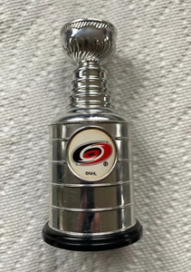 Carolina Hurricanes NHL Mini Stanley Cup 4.25" Labatt Blue Limited Collectible - Picture 1 of 3
