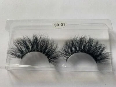 MINKY LASHES 3D Nerz Mega Wispy Wimpern Luxus Fluffy Layered Strip False Lashes
