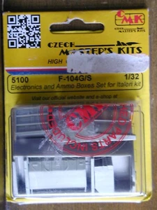 1/32 CMK F-104G/S Starfighter Electronics & Ammo Boxes for Italeri kit Resin OOP - Bild 1 von 1