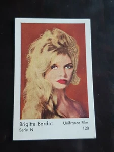 BRIGITTE BARDOT SERIE N 128 - DUTCH GUM CARD - EXCELLENT+++ CONDITION - RARE - Picture 1 of 2