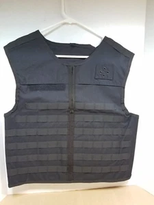 Survival Armor Tactical Molly Vest Carrier Only Black MD+2 (MDLL) OC/AS Carrier - Picture 1 of 12