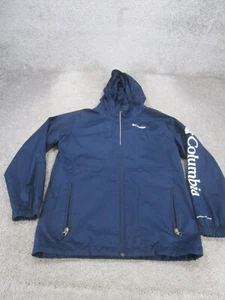 Columbia Shirt Jacket Kids Large Dirby Spring Windbreaker *Stain - Picture 1 of 8