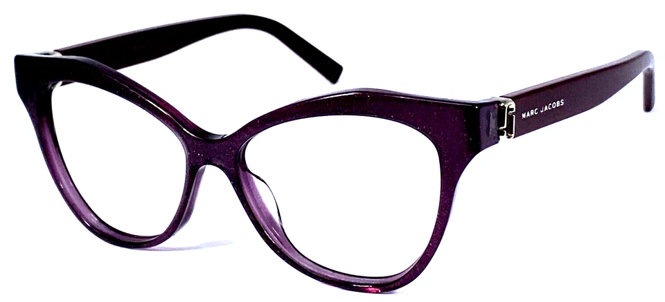 Marco de gafas de diseñador MARC JACOBS 112 OBC púrpura brillante/rojo 51-14-135 Foto 1 de 4