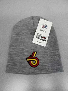 BUICK POWER 6 TOSSEL CAP GRANDNATIONAL TUQUE/BEANIE/SKULL NONCUFF CAP GREY BY GM - Picture 1 of 1
