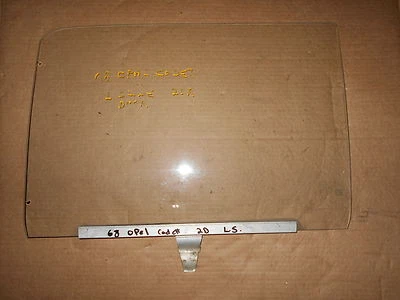 OPEL KADETT 1968 2 puertas puerta del conductor izquierda cristal 65 66 67 69 70 71 72 73 Foto 1 de 4