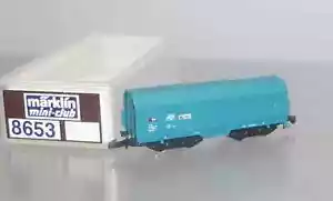 Z marklin 8653 telescopic hood car from SBB, turquoise; mint, original pack - Picture 1 of 3