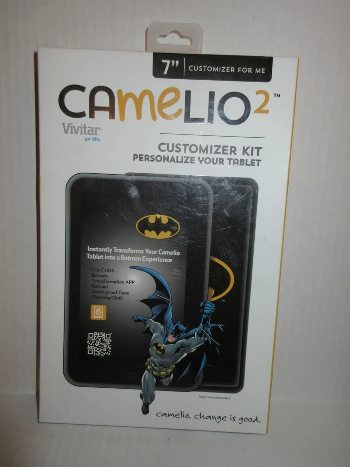 Camelio2 Vivitar Customizer Kit Personalize Your Tablet Batman Theme 7" Case App - Image 1 of 4
