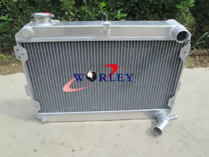 3 Row Aluminum Radiator for 1979-1985 Mazda RX-7 RX7 S1 S2 S3 MT 1980 1981 1982 - Picture 1 of 4