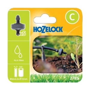 Hozelock 2785 4 LPH End Of Line Pressure Compensating Dripper Pack of 5 - Picture 1 of 3