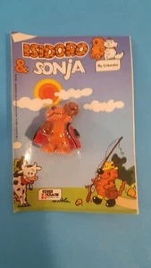 🟢 ISIDORO & SONIA  POLISTIL  ISIDORO CARD SIGILLATA 1983  GIOCAS PVC VINTAGE - Foto 1 di 2