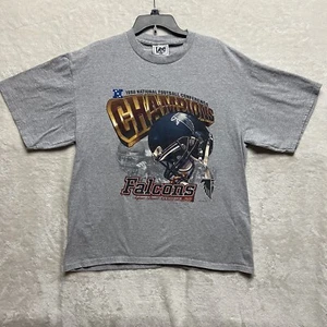 Vintage 1998 Atlanta Falcons NFC Champions Shirt Lee Sport Mens XL Superbowl NFL - Picture 1 of 18