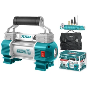 MINI COMPRESSORE ARIA PORTATILE AUTO 12V GONFIATORE RUOTE 120PSI TOTAL - Foto 1 di 1