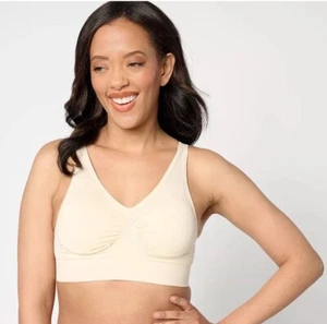 Anybody Intimates Wirefree Cuplift Seamless Bra-Pearl-2X A639397 NEW - Picture 1 of 2