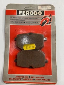 Ferodo FDB583 Front Brake Pads Yamaha XT600 Tenere 1985-1990 (EBC FA118)   - Picture 1 of 1