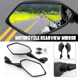 1Pair Rearview Side Mirrors Fit For Honda CBR600RR 2003~2019 CBR1000RR 2004~2007 - Picture 1 of 15