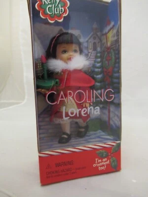 2001 Kelly Club Caroling Lorena is an Ornament Too! Mint in Box  -  NRFB ! - Image 1 of 3
