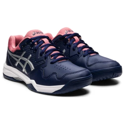 Tênis ASICS Feminino Gel-Dedicate 7, Peacoat/Pura Prata EUA 8 - Imagem 1 de 4