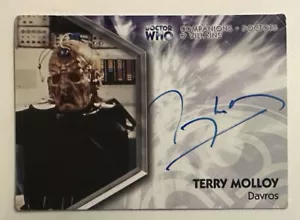 DOCTOR WHO: TERRY MOLLOY como DAVROS TRILOGY TARJETA AUTOMÁTICA DWT-A16 - Imagen 1 de 2