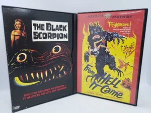 Classic Creature DVD Lot: 2 Vintage Creature Features Together! Good Condition! - Picture 1 of 4