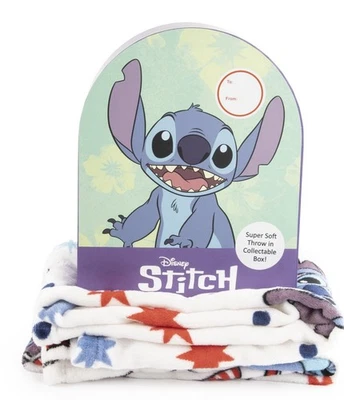 Lilo & Stitch Shaped Box Christmas  Throw Set - 40" x 50" - Image 1 of 4