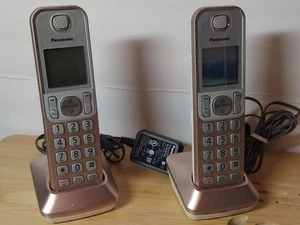 Panasonic KX-TGFA21 Cordless Add-on Phone With PNLC1040 Cradle Wireless Handsets - Zdjęcie 1 z 11
