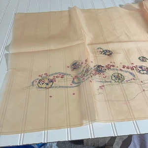 SILK PEACH FABRIC 2 Yards x 21 Inches Wide or 72 Inches x 22 Wide - Picture 1 of 14