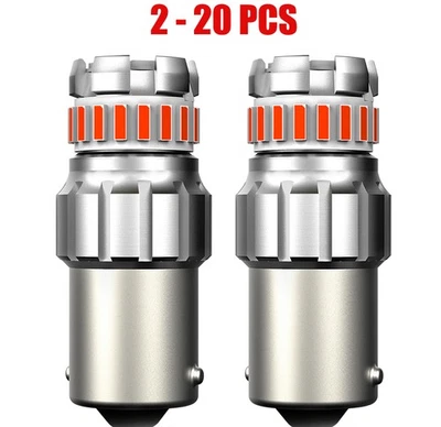 2-20X 1156 7506 P21W Rojo LED Freno Parada Luz Trasera Bombillas Para BMW E46 E60 E90 F30 Foto 1 de 4