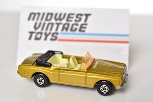 Vintage Matchbox SUPERFAST - ROLLS ROYCE SILVER SHADOW COUPE - GOLD - No 69 - Foto 1 di 9