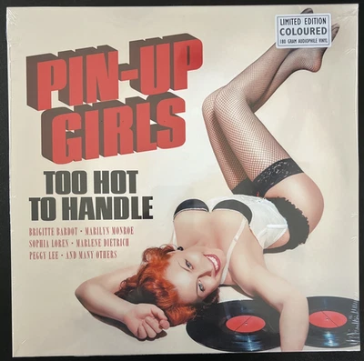 PIN UP GIRLS  Too Hot To Handle RED VINYL LP IMPORT LIMITED NEW SEALED MINT - Image 1 of 2