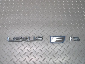 08-14 LEXUS USE20L IS-F TAPA MALETERO TRASERO LOGOTIPO INFERIOR CONJUNTO INSIGNIA OEM - Imagen 1 de 15
