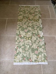 William Morris Leicester Green Linen Fabric 143 X 56cm Remnant - Picture 1 of 10