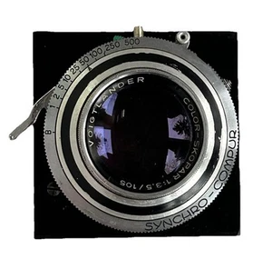 Voigtlander Color Skopar 3,5/105mm Synchro Compur - Bild 1 von 12
