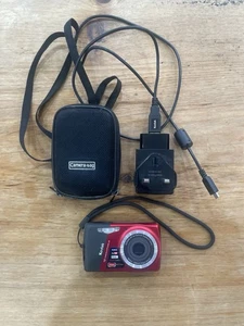 Kodak Digital Camera EasyShare MD30 12.0MP Red/black with bag and charger - Picture 1 of 12