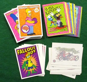 1993 THE SIMPSONS SERIES I SKYBOX 90 CARD COMPLETE BASE & INSERT SETS - Picture 1 of 1
