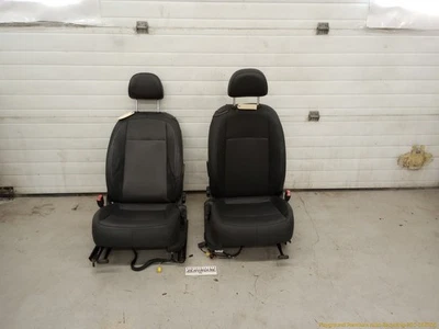 Volkswagen VW Beetle A5 Pair Of Left & Right Front Leather Seat Black Fits 12-19 - Imagem 1 de 4