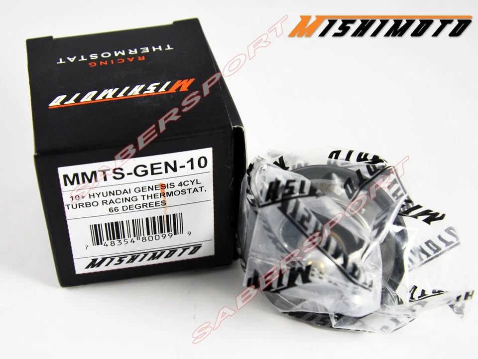 Mishimoto Low Temp Racing Thermostat for 2010-2014 Hyundai Genesis Coupe 2.0T - Image 1 of 4
