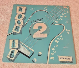 ROCKABILLY VARIOUS -"Rock It! Volume 2" -1985 ROCKHOUSE VINYL LP 1950'S AMERICA - Imagen 1 de 6