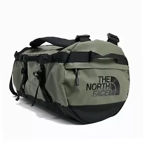 The North Face - Base Camp Duffel SMALL bag backpack -New Taupe Green/TNF Black - Picture 1 of 2