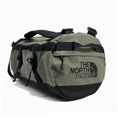 The North Face - Mochila Bolso de Lona Base Camp PEQUEÑO - Nuevo Verde Topo/TNF Negro Foto 1 de 2
