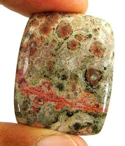 39,40 Ct Pierre Précieuse Cabochon En Jaspe Léopard Naturel À Enrouler - 22903 - Picture 1 of 2
