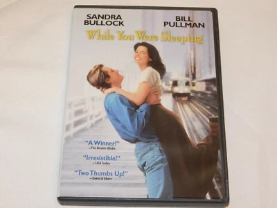 While You Were Sleeping DVD 1995 Rated PG Widescreen Sandra Bullock Bill Pullman - Image 1 of 4