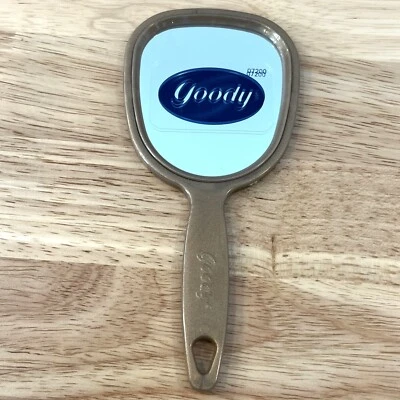 Goody Monedero Espejo Plástico Monedero Espejo de Mano, Color Dorado, Y2K, 6.5 Pulgadas *Defectos Foto 1 de 4