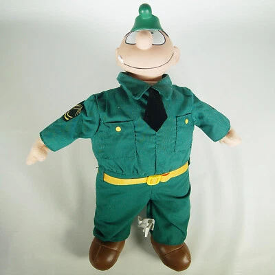 Muñeca de peluche Beetle Bailey Camp Swampy Sargent Orville Snorkel 16" 2000 Toy Works Foto 1 de 4