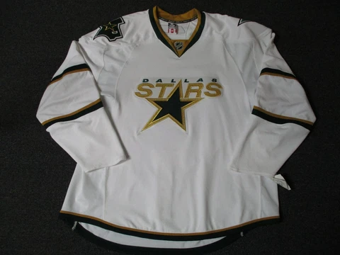 New Dallas Stars Authentic Team Issued Reebok Edge 1.0 Blank Hockey Jersey Cover