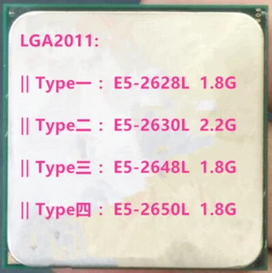 Intel Xeon E5-2628L E5-2630L E5-2648L E5-2650L LGA2011 CPU - Picture 1 of 5